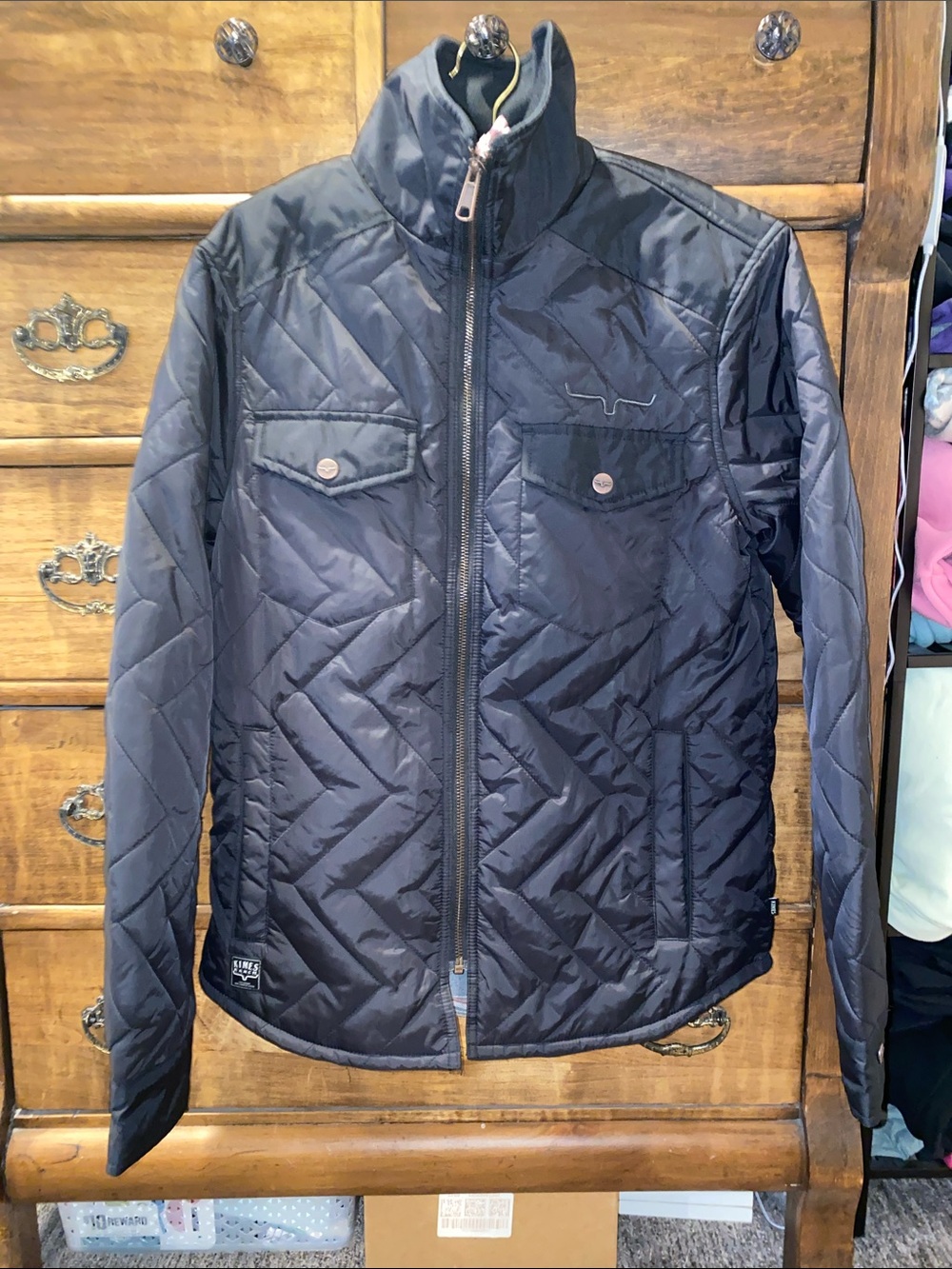 Kimes Ranch Men’s Extra Small Quilted Marino Jacket